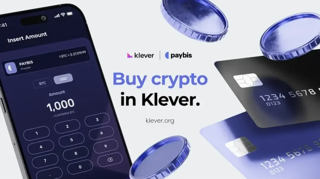 buy crypto in klever