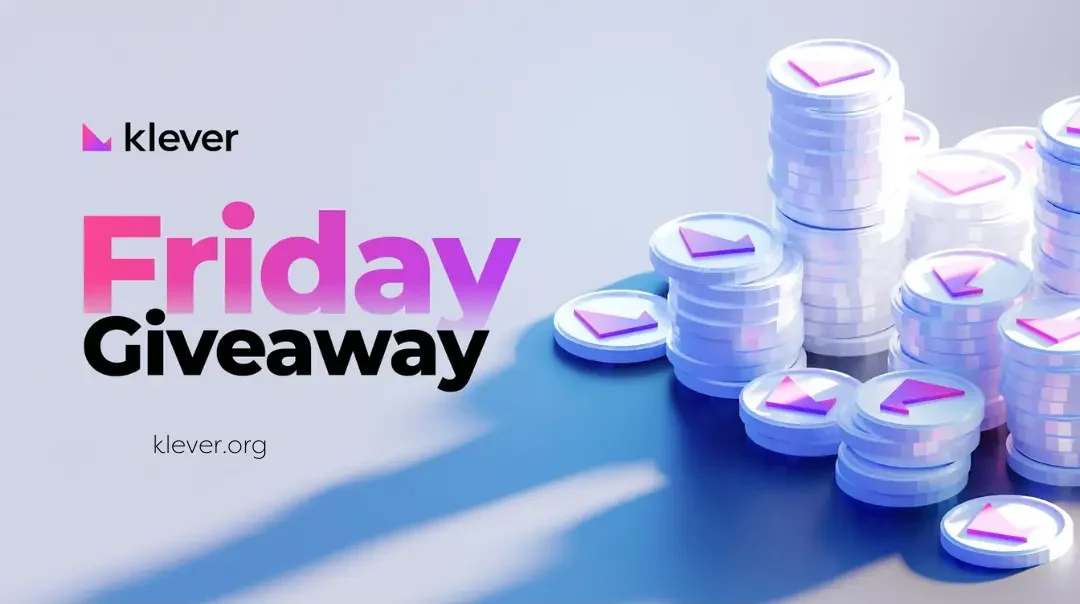 $KLV Giveaway June 2024 - klever´s crypto giveaway